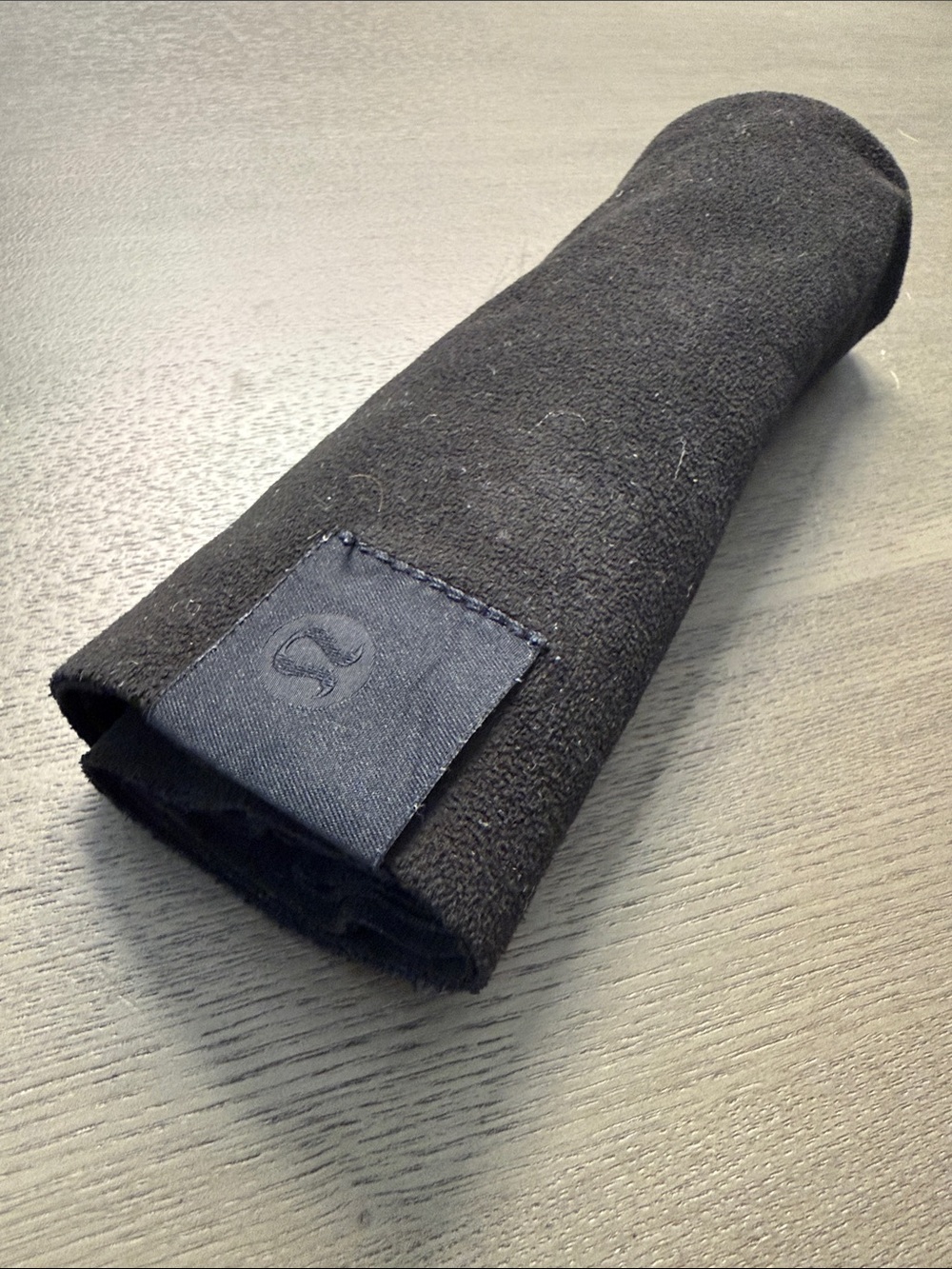 lululemon athletica Black sweat towel